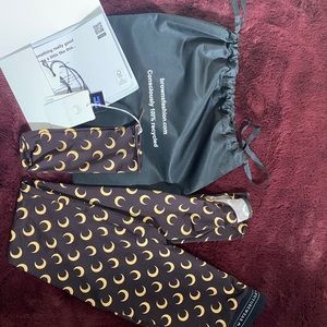 Marine Serre Tan/Brown Leggings XS